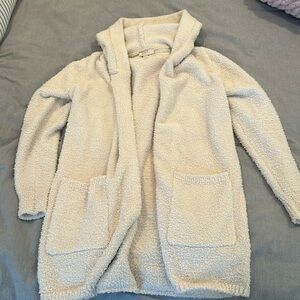Loft Outlet Women’s Sherpa hooded cardigan